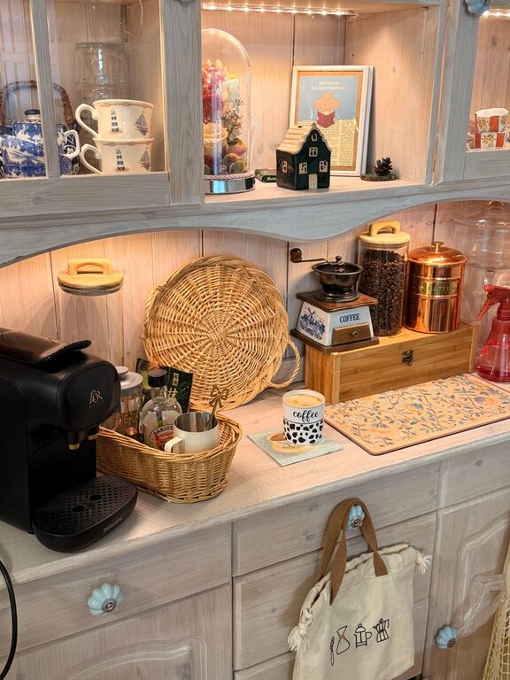 Cómo crear una estación de café en casa
